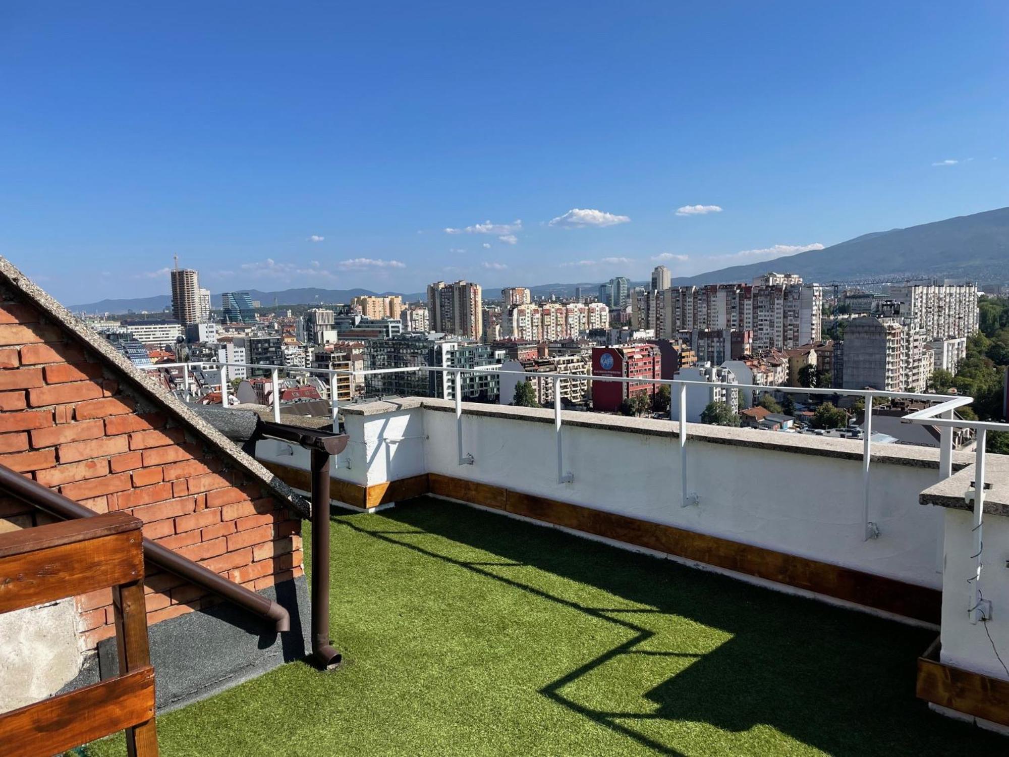 Rooftop City Loft Sofia Eksteriør bilde